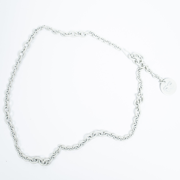 Bottega Veneta Butterfly Chain Belt in White Brass - Picture 1 of 3